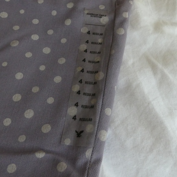 Polka Dot AMERICAN EAGLE Skinny Ankle Jean - Picture 6 of 8